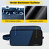 Vorspack Large Travel Toiletry Bag for Men - Water Resistant Skincare Dopp Kit for Bathroom Accessories (Navy Blue)