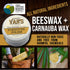 Daddy Van's All Natural Beeswax Furniture Polish, Unscented, Food-Safe Wood Wax for Furniture, Non-Toxic, Conditioning
