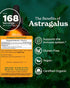 Immune 4 Herb Pharm Certified Organic Astragalus Liquid Extract for System Support - Ounce