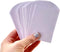50 Mini White Paper Bags - 4" x 2.5" DIY Craft Supplies, Cutlery Bag for Party Favor