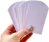 50 Mini White Paper Bags - 4" x 2.5" DIY Craft Supplies, Cutlery Bag for Party Favor
