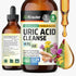 BIO KRAUTER Uric Acid Support Tincture, Natural Kidney Supplement with Tart Cherry, Milk Thistle, Turmeric, Vegan Drops