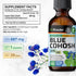 BIO KRAUTER Blue Cohosh Tincture - Caulophyllum Thalictroides Extract for Women’s Health Support, 2 Fl.Oz.