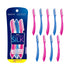 Schick Hydro Silk Touch-Up Dermaplaning Tool with Precision Cover, 9ct, Dermaplane Razor, Face Razors for Women, Peach