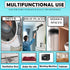 Clothes Dryer Lint Vent Trap Cleaner Brush, Gas Electric Fire Prevention Exhaust (1 Pack)