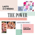 Revel Nail Dip Powder - White Chip Resistant Dip Nail Powder with Vitamin E and Calcium for DIY