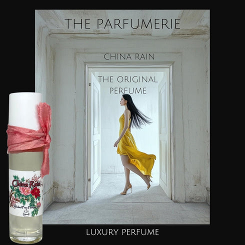 The Parfumerie 10 ml China Rain Original Perfume Oil | Alcohol Free | - Roll on Bottle