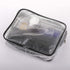 Hedume Set of 9 Clear Makeup Bags - TSA Approved Clear Toiletry Bag Set, Waterproof PVC with Zipper Handle