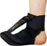 Copper Compression Plantar Fasciitis Night Sock, Soft Foot Stretching Boot for Pain Recovery
