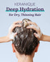 Keranique Hydrating Shampoo for Dry Hair - Deep Hydration Sulfate-Free Shampoo for Dry Damaged Hair with Keratin - Intense Hydrator for Repairing Natural Moisture on Dry, Frizzy, Thin, Damaged Hair