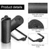 Syhood 18 Pcs Satin Rollers for Black Hair, Foam Sponge Curlers for Hairdressing Styling, 1.18 Inch