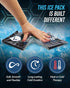 Pack 2 Activewrap Ankle Ice Wrap - Includes Reusable Ultra Flex Gel Ice Pads for Hot & Cold Compression for Foot, Heel