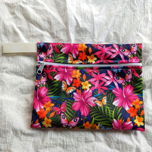 6Pcs Reusable Waterproof Menstrual Pad Sets, 1Pc Mini Wet Bag, 5Pcs Heavy Flow Microfleece Pads