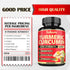 6in1 Turmeric Curcumin Supplement, 3 Month Supply with 95% Curcuminoids, Ginger Root, Garlic Bulb, Rosemary & Black
