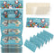 Lyforpyton Christmas Money Holder with 10 Slots, Christmas Party Santa Cash Card Supplies,