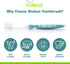 NIMBUS Extra Soft Toothbrushes (Compact Head), 10 Pack, Periodontist Design for Sensitive Teeth & Gums, Colors Vary