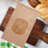 TOPPERFUN 50pcs Packaging Kraft Paper Bread Bags with Window, Large Reusable Bread Bags for Toast Wrapping and Bakery