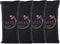 Bamboo Charcoal Odor Eliminator Bags - Eco-Conscious Activated Charcoal Air Purifier for Home, Car, Pets - 4 Pack, 75g