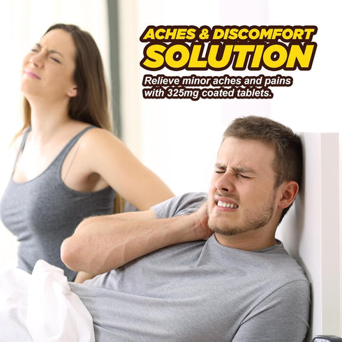 TIME-CAP LABS, INC. Timely 300 Count Regular Strength Aspirin 325mg for Adults, Pain Reliever for Minor Aches