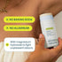 ATTITUDE Baking Soda Free Deodorant for Sensitive Skin with Oatmeal, EWG Verified, Aluminum Free, Unscented, 3oz