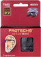 Flents Protechs Reusable Music Ear Plugs, 1 Pair with Travel Size Case, Black, NRR 27, Made in USA