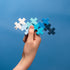 PLUS PLUS - HEXEL Waterfall - Fidget Sensory Puzzle Toy - Travel Friendly, Quiet Stress and Anxiety Relief