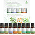 Set 8 Set 10ml Pursonic Essential Oils - Aromatherapy Oils Blends Gift - Pure Essential Oils for Diffusers, Home