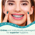 Orbies Braces Wax, Dental Wax for Braces, Individually Packaged for Superior Hygiene, Precut Orthodontic Wax