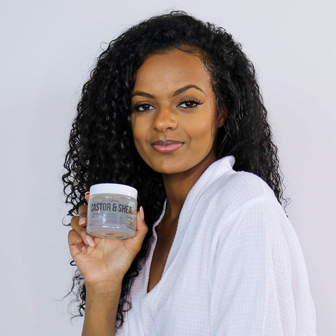 Urban Hydration Skincare Nourish & Rehydrate Castor & Shea Facial Peel-off Mask - 6.7 Ounce for Hydrating Skin