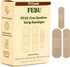 FEBU Eco-Friendly Bamboo Fabric Bandages, PFAS Free, Natural Hypoallergenic Bandages, 75 Count