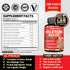 Valerian Root Capsules - 9 Natural Herbs - Ashwagandha, Turmeric, Ginger, Ceylon Cinnamon - 90 Caps for 3-Month Supply