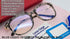 Stylish Blue Light Block Glasses Computer Women Oversized Big Frame Eye Strain Uv Glare Blocker Lens Metal Temples Wide Face