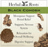 Herbal Roots Organic Black Cohosh Root | Extra Strength | Menopause and Menstrual Support for Women | 90 Vegan Capsules