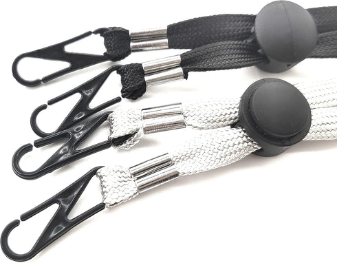 Xianglangsuccess6 Pieces Hat/Visor Sling, Strap Buckle Adjustable, Chin Strap, Detachable Sun hat Strap, with Spring Cord Buckle