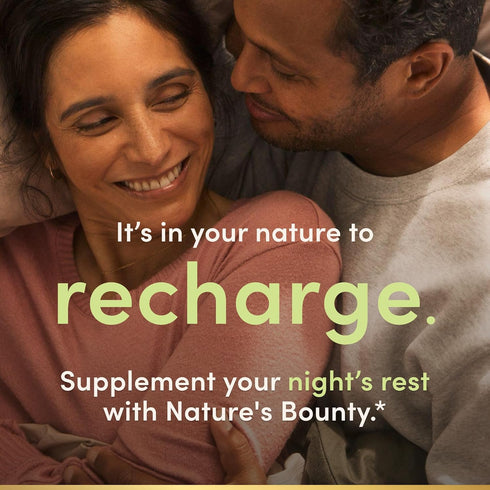 Sleep3 100% 10mg, 28 Nature's Bounty Sleep + Stress Support, Maximum Strength Drug Free Sleep Aid, Dietary Supplement
