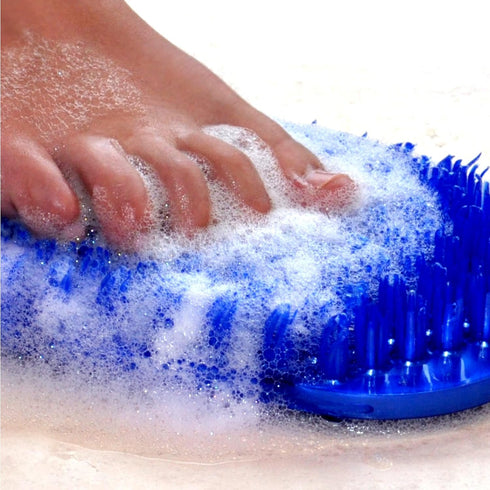 Soapy Soles Pearl Blue Foot Scrubbing Pad & Massager