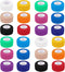 24 Pack Self Adherent Cohesive Wrap Bandages, 1 Inch X 5 Yards, First Aid Tape, Elastic Self Adhesive Tape for Sports,