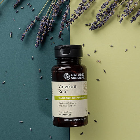 Nature's Sunshine Valerian Root, 100 Capsules, Herbal Supplement for Relaxation and Sleep Support