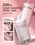 Travel Water Flosser, Portable Water Flosser, Mini Oral Irrigator, Telescopic Water Tank with 5 Nozzles, IPX7