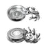 Replacement Heads for Electric Shavers, Waterproof Replacement Blades for Men's Shaver, 3-Pack