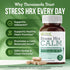 Herbal Destination 60 Count Stress Hrx, Ashwagandha Supplement Capsule, Stress Relief