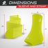 Sleeve Stars Ankle Support for Ligament Damage, Plantar Fasciitis & Achilles Tendonitis Pain Relief, Compression Strap