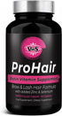 VWS Biotin 10,000 mcg Dietary Supplement with Zinc & Selenium for Thicker Hair, Stronger Nails, 60 Vegan Capsules