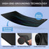 Ground Well Grounding Mat for Feet - Portable Size 26.7x10in, Grounding Pad for Stress, Pain, Inflammation & Wellness