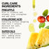 Pacifica Beauty Pineapple Curls Defining Natural Conditioner, For Curly, Coily and Textured Hair Types, 100% Vegan