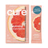 Cure Hydration Plant-Based Electrolyte Drink Mix, No Added Sugar, Coconut Water Powder, Box of 8 Packets - Grapefruit