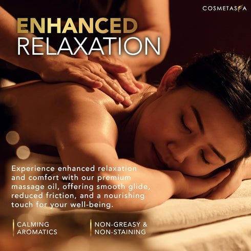 Lavender Relaxation Massage Oil with Roller Ball - 100% Natural Blend for Calming, Soothing Massage Therapy