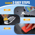 Tidybond 8.8 oz Glass Cooktop Cleaner & Polish Kit Heavy Duty Stove Top Cleaner with Scraper & Scrubbing Pad, Removes