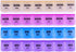 Apex 7-Day Mediplanner Pill Organizer, Weekly, 4 Times A Day, Color-Coded, Easy-Open, See-Through Lids