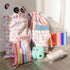 Gather & Knot Drawstring Gift Bags, 20" Large 12" Small Premium Canvas, Reusable Fabric Wrap for Birthdays, Baby Shower